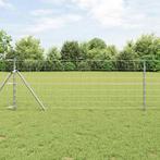 vidaXL Weidehekwerk Zilver 50 x 0.8 m Gegalvaniseerd staal, Verzenden, Nieuw