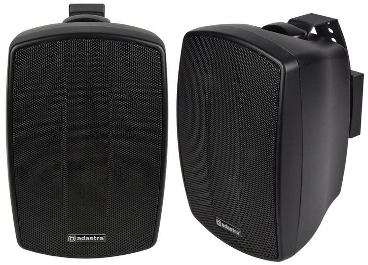 Adastra BH4 Zwarte Speakerset 60 Watt Binnen En Buiten 4, Audio, Tv en Foto, Luidsprekerboxen