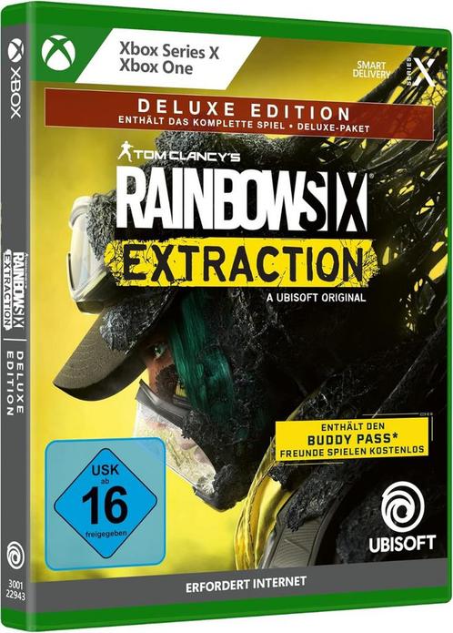 Tom Clancys Rainbow Six Extraction-Deluxe Edition Duits, Games en Spelcomputers, Games | Xbox Series X en S, Ophalen of Verzenden