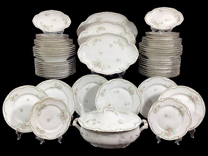 Richard Ginori - Service de table pour 12 (61) - Or,, Antiek en Kunst, Antiek | Meubels | Tafels