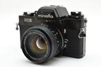 Minolta XE black + MC Rokkor-PG 1.4/50mm | Appareil photo, Audio, Tv en Foto, Fotocamera's Analoog, Nieuw