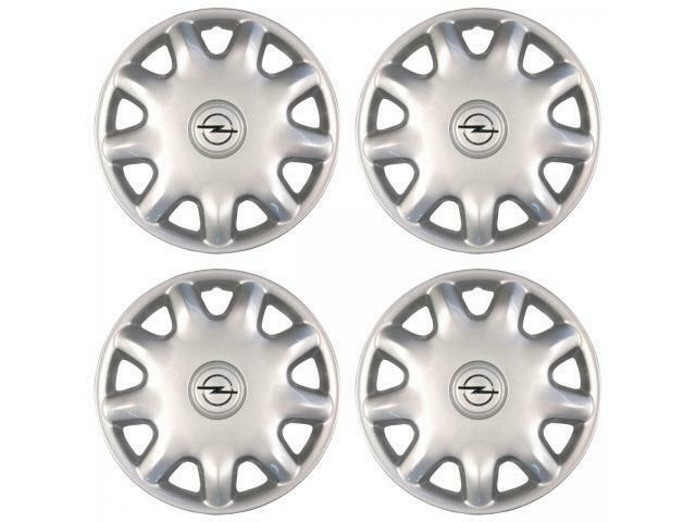 ORIGINELE GM Opel naafdoppen wielbeschermerset ZILVER 15 inc, Auto-onderdelen, Banden en Velgen, Ophalen of Verzenden