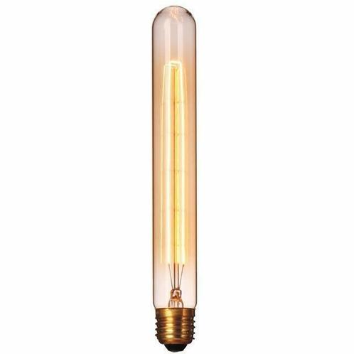 LED Filament - Buislamp - Dimbaar - E27 T30 | Amber (goud), Huis en Inrichting, Lampen | Losse lampen, Ophalen of Verzenden