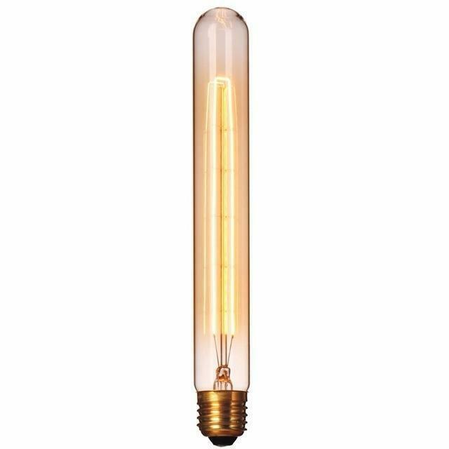 LED Filament - Buislamp - Dimbaar - E27 T30 | Amber (goud), Huis en Inrichting, Lampen | Losse lampen, Ophalen of Verzenden