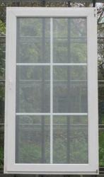 pvc terrasraam , raam , chassis 117 x 216 wit, Deurkozijn, Kunststof, 150 tot 225 cm, Gebruikt