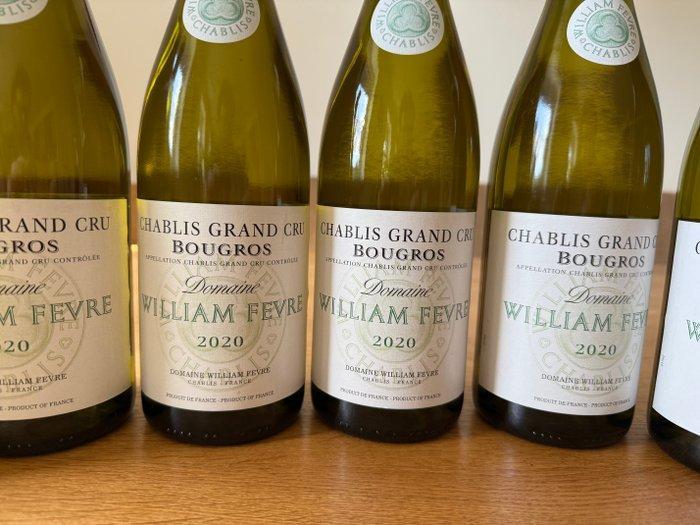 2020 Domaine William Fèvre Bougros - Chablis Grand Cru - 6, Verzamelen, Wijnen