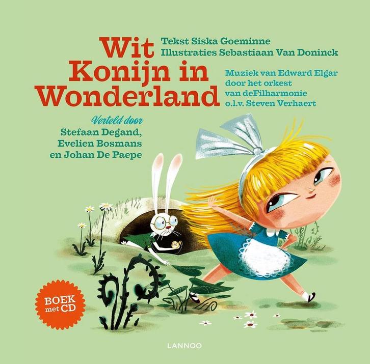 Wit konijn in Wonderland 9789401428156, Boeken, Kinderboeken | Kleuters, Gelezen, Verzenden