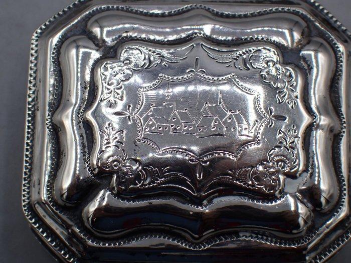 Christiaan Jacobs Bruinings - Snuifdoos - Met gegraveerd, Antiek en Kunst, Antiek | Zilver en Goud