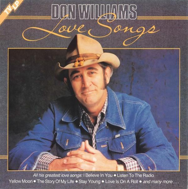 Don Williams - Love Songs, Cd's en Dvd's, Vinyl | Pop, Gebruikt, Verzenden