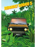 1983 RENAULT 5 RODEO BROCHURE FRANS