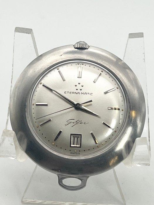Eternamatic Golfer . Con Data . 1970 . Con Catena metallo ., Handtassen en Accessoires, Horloges | Heren