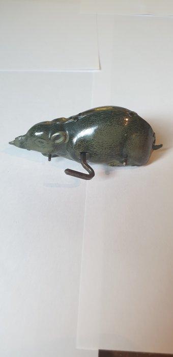 Distler - Blikken speelgoed - Fixed Keywind Miniature Mouse,, Antiek en Kunst, Antiek | Speelgoed