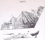 Pentekening Amerika - Vleermuizen (lijst optie, Tekeningen), Antiek en Kunst, Verzenden