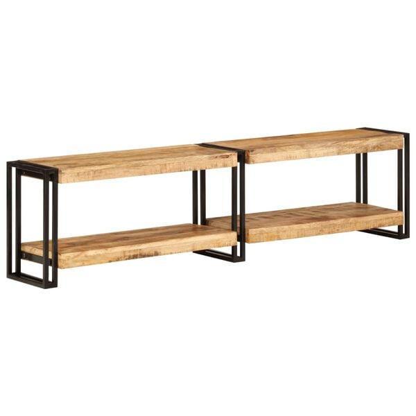 Tv-meubel Massief Hout | OP=OP | Duurzame Keuze (tv meubel), Huis en Inrichting, Kasten |Televisiemeubels, 25 tot 50 cm, Nieuw