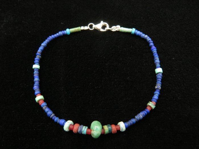 Bactrien Bracelet composé de perles de lapis-lazuli,, Bijoux, Sacs & Beauté, Bijoux anciens