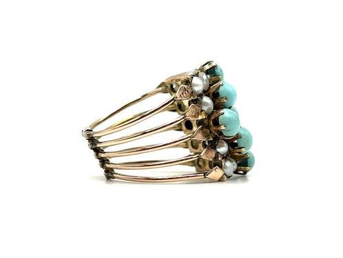 Zonder Minimumprijs - Ring - 14 karaat Geel goud, Handtassen en Accessoires, Ringen