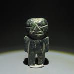 Teotihuacán, Mexico Steen Antropomorfe figuur. 2e-7e eeuw na