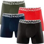 Muchachomalo Boxershorts 4-Pack 07 maat M Heren, Verzenden, Groen, Muchachomalo, Boxer