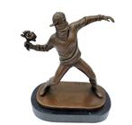 Beeldje - Rose thrower - Brons, Marmer