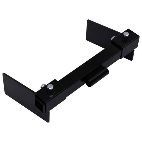 vidaXL Sneeuwploegadapter voor gazonmaaier zwart, Tuin en Terras, Grasmaaiers, Nieuw, Verzenden