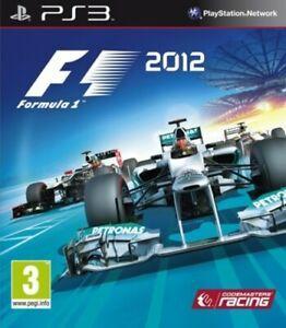 F1 2012 (PS3) PEGI 3+ Racing: Formula One, Consoles de jeu & Jeux vidéo, Jeux | Sony PlayStation 3, Envoi