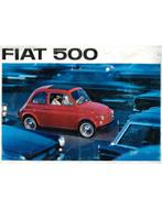 1966 FIAT 500 BROCHURE FRANS, Livres, Autos | Brochures & Magazines