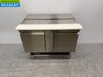 RVS Inomak Saladette 2 Deuren 108 cm 230V Horeca, Zakelijke goederen, Ophalen of Verzenden, Nieuw in verpakking