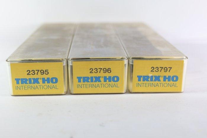 Trix H0 - 23795/23796/23797 - Wagon de train miniature (3) -, Hobby en Vrije tijd, Modeltreinen | H0