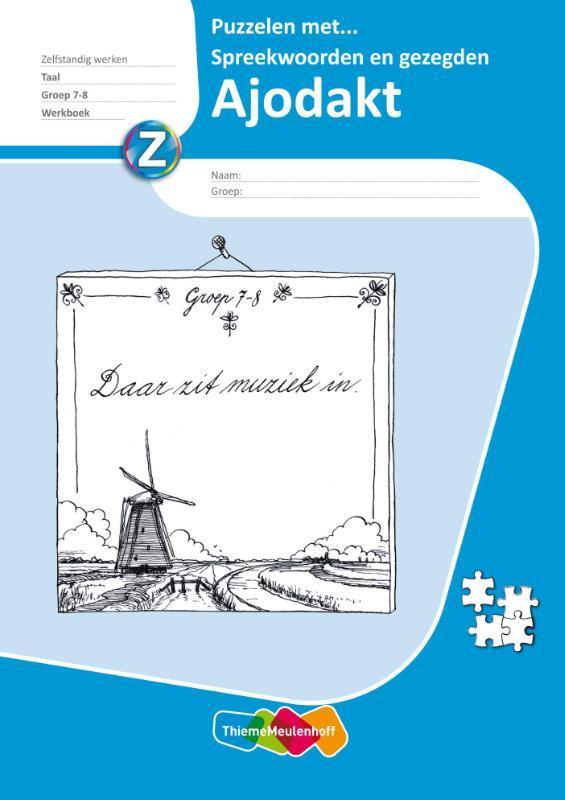 Puzzelen met spreekwoorden / Groep 7-8 / Beka plus reeks, Livres, Livres scolaires, Envoi