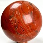Red Jaspis Large Fine AAA Red Jasper Sphere - Hoogte: 20.41