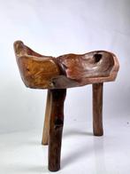 Bank - hard hout - sculptuur