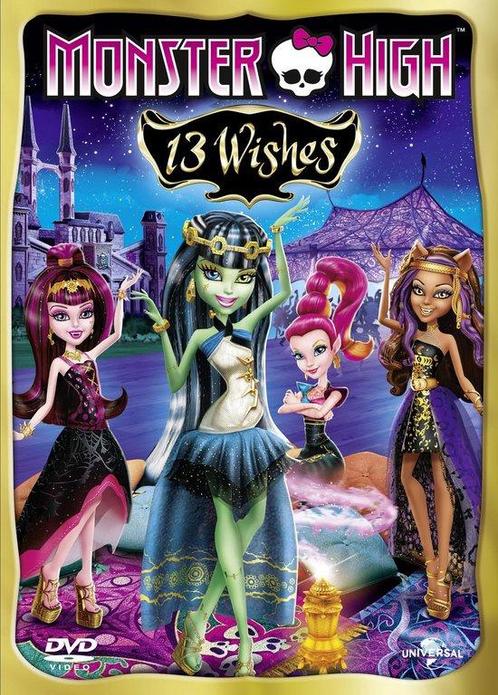 Monster high - 13 wishes (dvd tweedehands film), Cd's en Dvd's, Dvd's | Actie, Ophalen of Verzenden