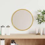 vidaXL Wandspiegel rond Ø20 cm goudkleurig, Huis en Inrichting, Woonaccessoires | Spiegels, Verzenden, Nieuw