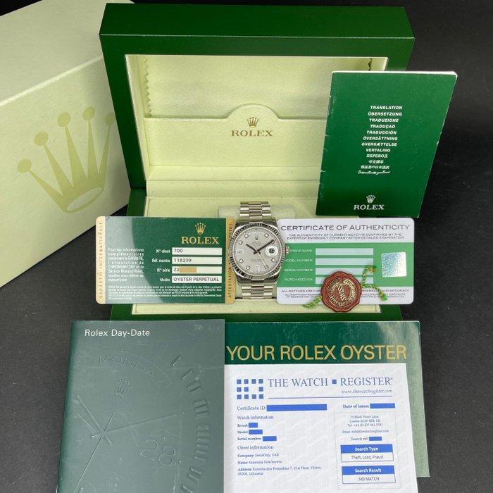 Rolex - Day-Date - 118239 - Unisex - 2006, Handtassen en Accessoires, Horloges | Heren