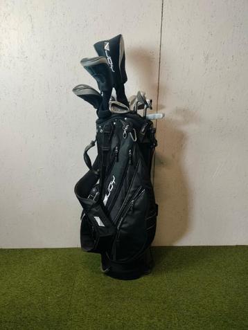 Njoy golfset compleet ladies flex golfclubs (Iron Sets), Sport en Fitness, Golf, Ophalen of Verzenden, Zo goed als nieuw, Club
