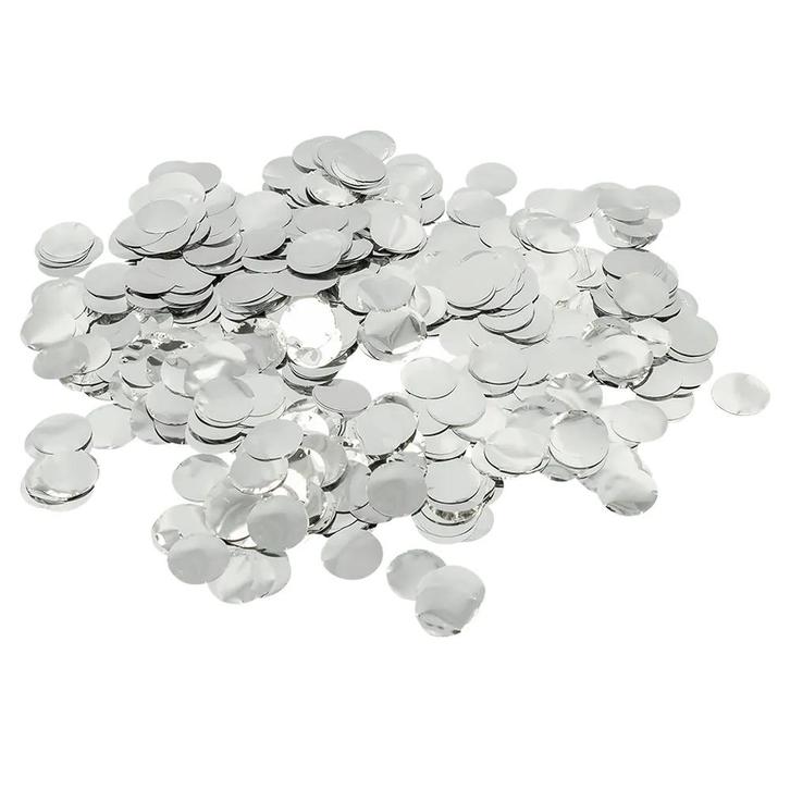 Zilveren Confetti Zak Metallic 30g, Hobby en Vrije tijd, Feestartikelen, Nieuw, Verzenden