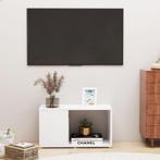 vidaXL Tv-meubel 60x24x32 cm bewerkt hout wit, Huis en Inrichting, Kasten | Boekenkasten, Verzenden, Nieuw