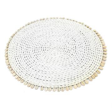 Placemat Seagrass Shell | Bazar Bizar, Verzenden