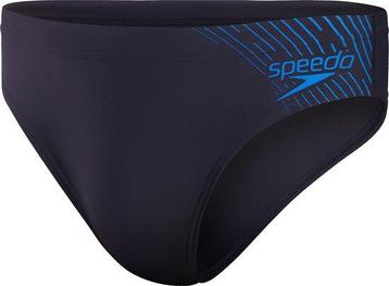 Speedo Medley Logo 7cm Brief Marine/Blauw Heren Sportzwem... beschikbaar voor biedingen