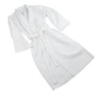 Peignoir Blanc Gaufres Kimono Taille: M, Verzenden