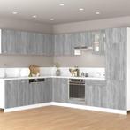 vidaXL Hangkast Lyon 60x31x40cm bewerkt hout grijs sonoma, Huis en Inrichting, Kasten | Overige, Verzenden, Nieuw