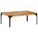 vidaXL Salontafel 100x55x35 cm massief mangohout, Verzenden, Nieuw