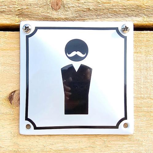Emaille toiletbord Heren, Verzamelen, Merken en Reclamevoorwerpen, Verzenden