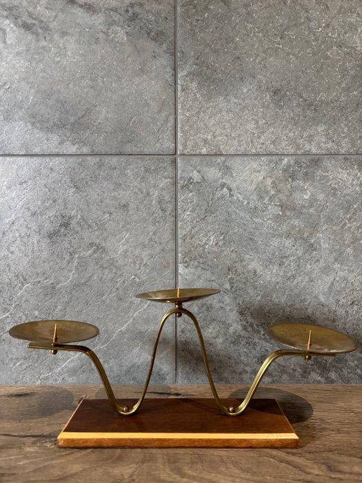 Chandelier - Laiton, Antiquités & Art, Curiosités & Brocante