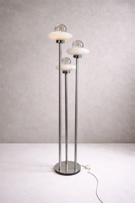 Lamp - Glas, Metaal - Ruimtevaarttijdperk, Maison & Meubles, Maison & Meubles | Autre