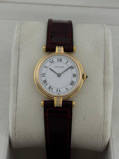 Cartier - Trinity Vendome 18k gold - 81004 - Dames -, Handtassen en Accessoires, Horloges | Heren
