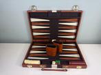 Bordspel - Luxe Vintage Backgammon Set: Tijdloze Elegantie, Antiek en Kunst