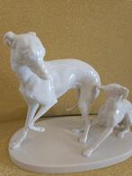 Nymphenburg - Figuur - Whippet Greyhound with young -