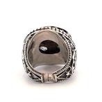 Bague Argent - 7.00ct. tw. Rubis - Saphir - bague