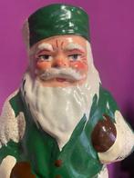 snoepcontainer in de vorm van een kerstman met groene jas,, Diversen, Nieuw